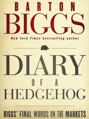 cover image of Diary of a Hedgehog